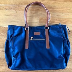 Navy Teacher Tote Bag
